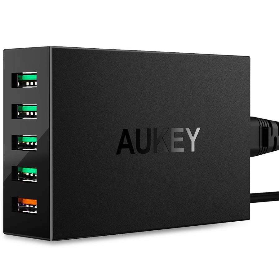 شارژر رومیزی آکی مدل PA-T15 Quick Charge 3.0