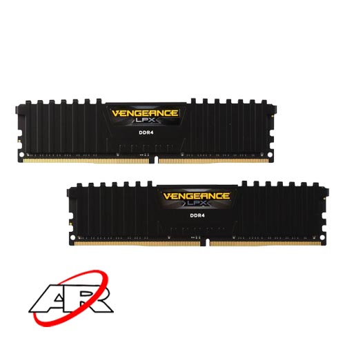 رم کامپیوتر کورسیر مدل 16GB VENGEANCE LPX فرکانس 3200MHZ ظرفیت (2*8GB)