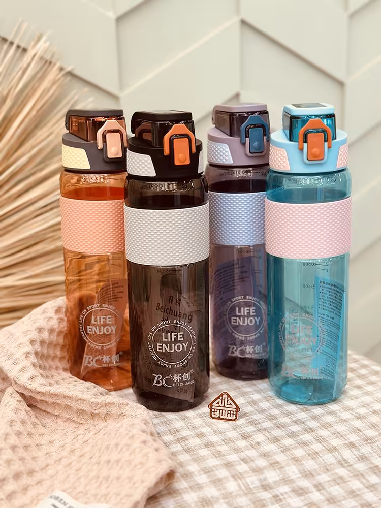 قمقمه شفاف ENJOY LIFE قفل دار کد001144