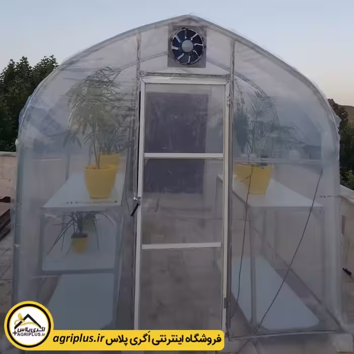 گلخانه پیش ساخته طرح اسپانیایی 20 متری