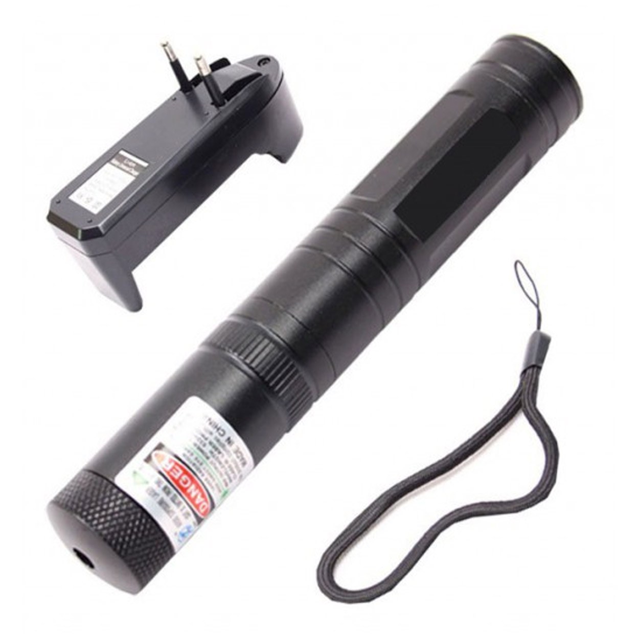 لیزر سبز 7کیلومتری 100 میلی وات با باطری قابل شارژ