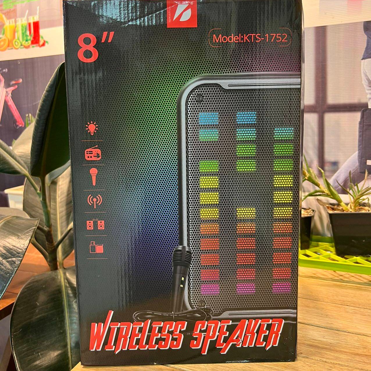 اسپیکر قابل حمل مدل kts 1752 