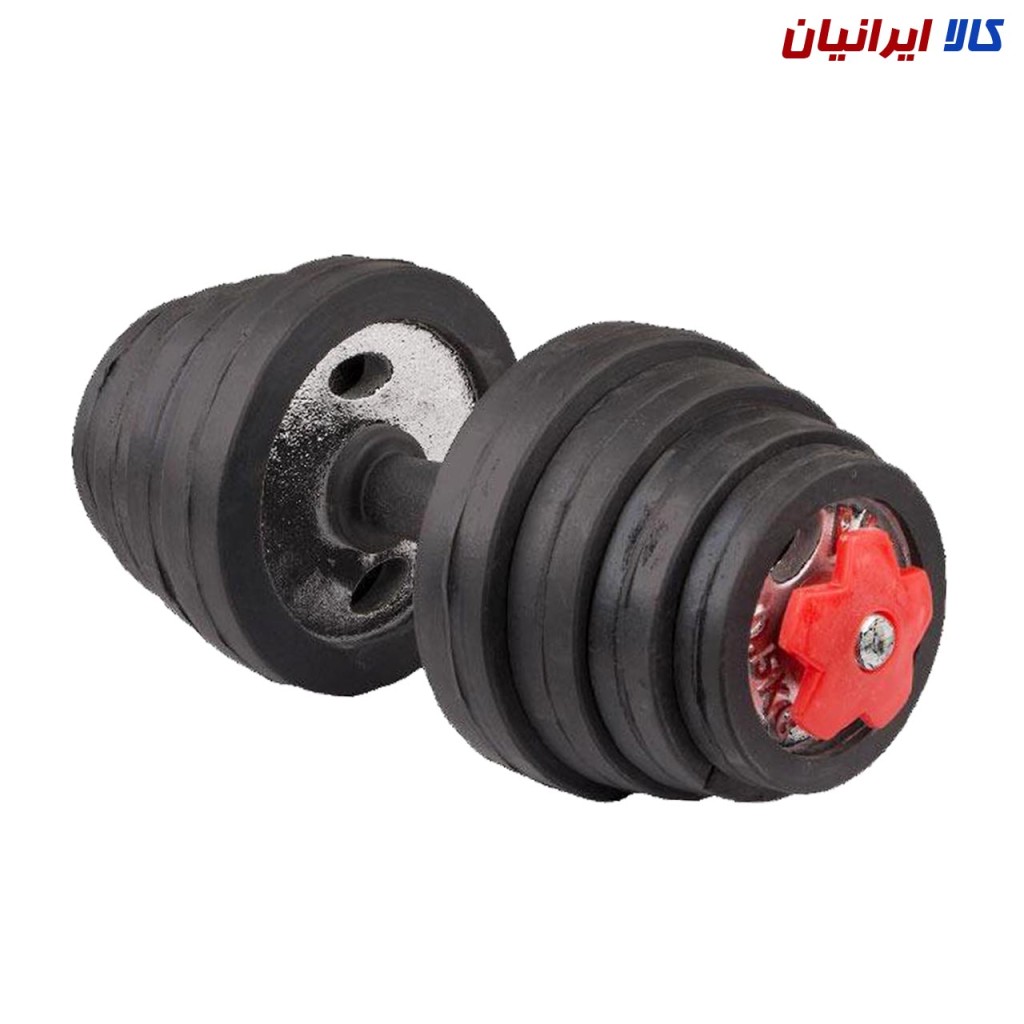 دمبل متغیر 10 کیلوگرمی رکورد