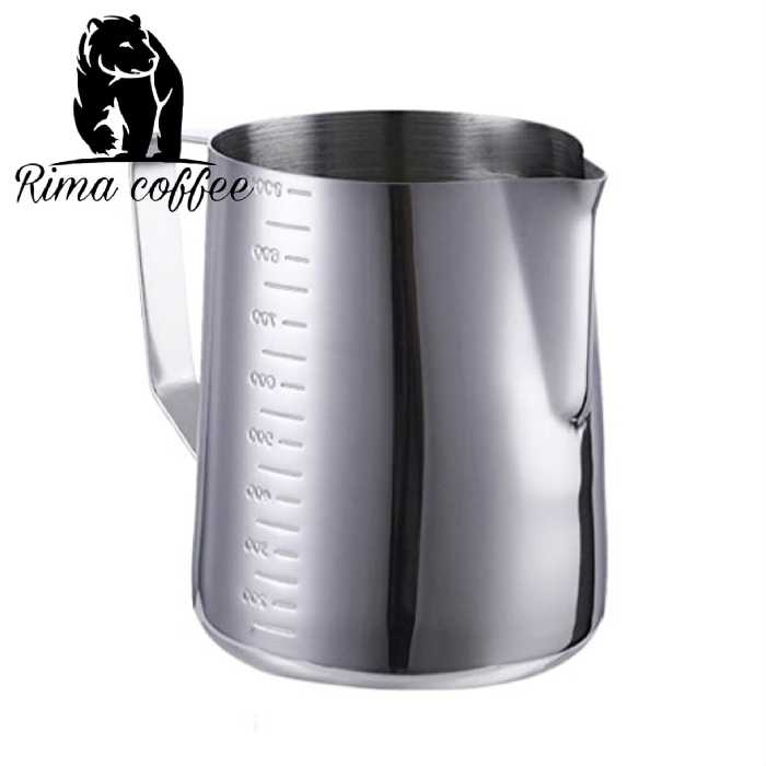 پیچر یا همان شیر جوش استیل 900 میل() Rima coffee ریما عمده فروش قهوه و ماگ