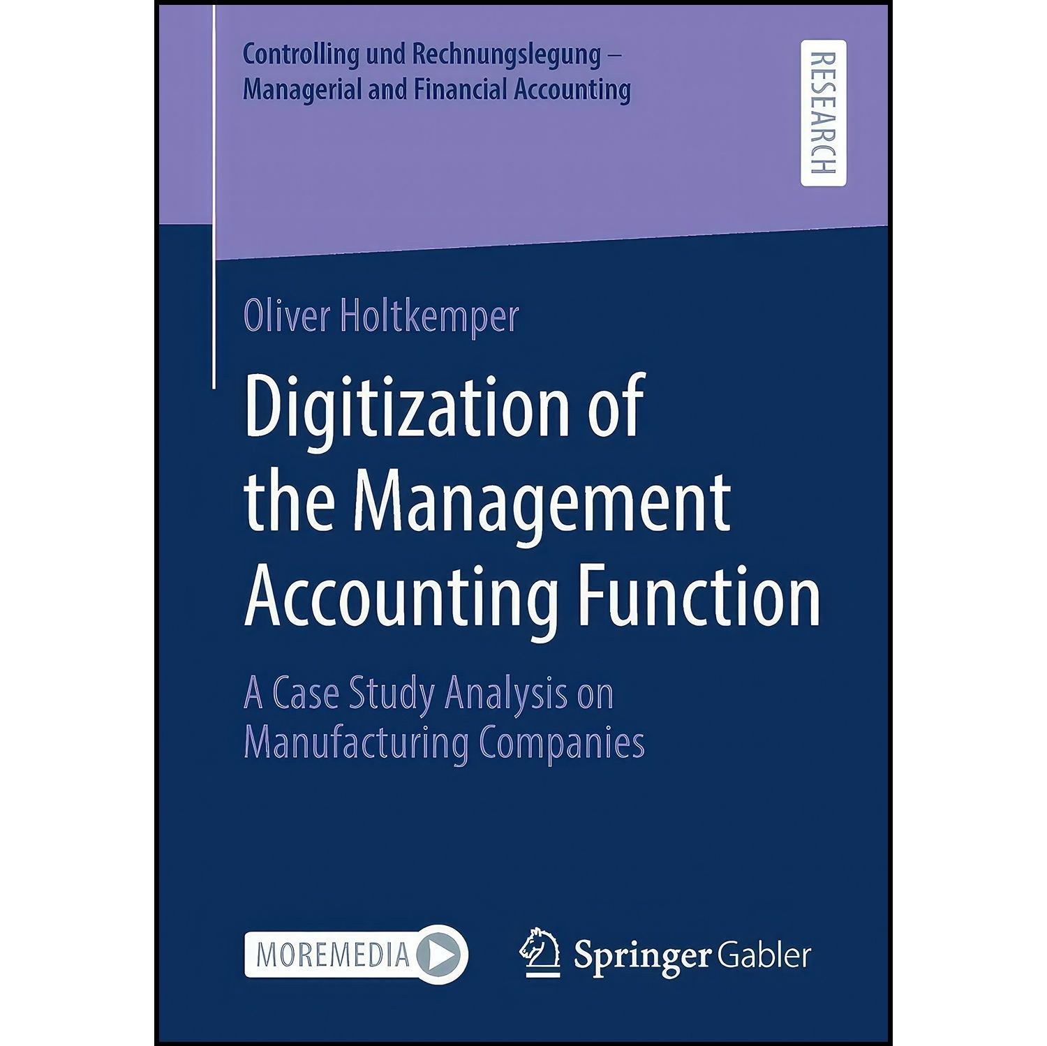 کتاب زبان اصلی Digitization of the Management Accounting Function
