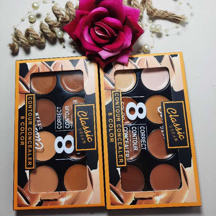 پالت کانتور و کانسیلر چرب 8رنگ 