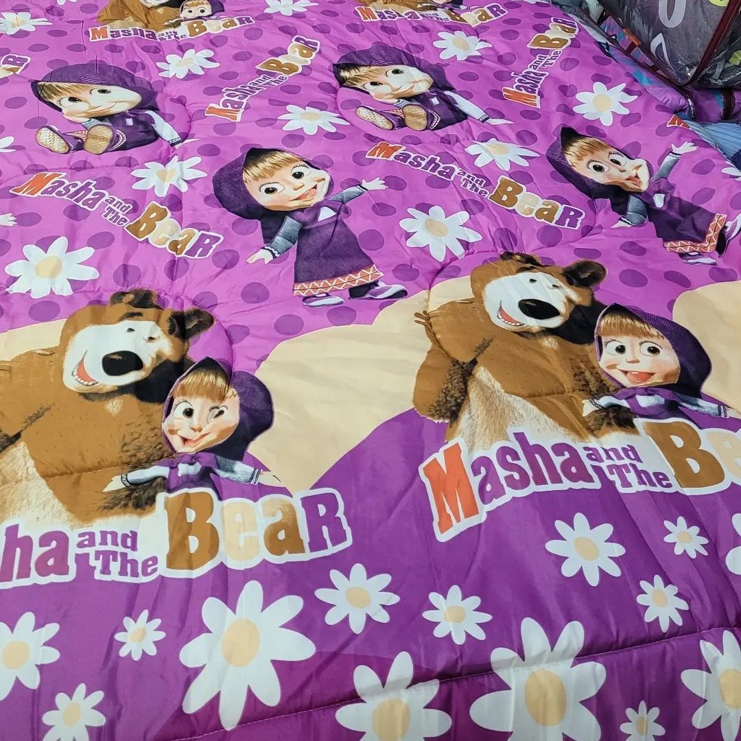 روتختی یکنفره الیاف 280 گرمی 4 تیکه رنگ ثابت