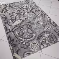 گلیم فرش ساوین کد 7423 طوسی سایز 1.5 در 2.25