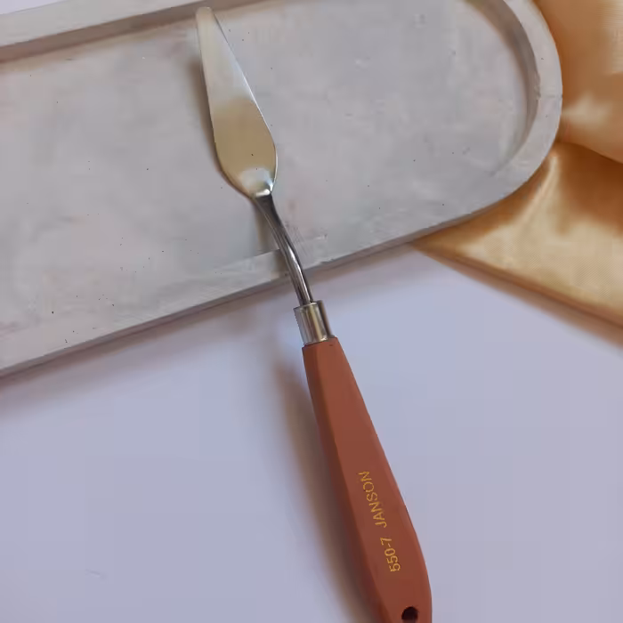 کاردک نقاشی دسته چوبی550-7 جانسون