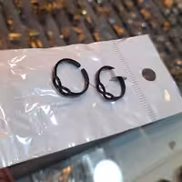 بند انگشتی مدل بینهایت استیل رنگ ثابت سایز 3