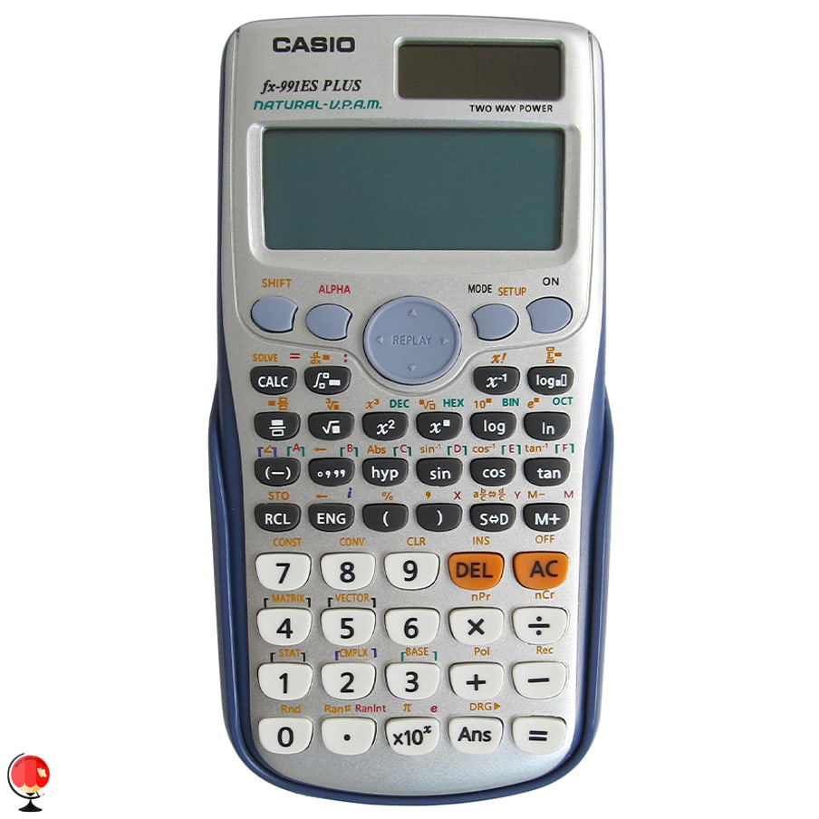 ماشین حساب مهندسی کاسیو FX-991ES PLUS رنگ نقره ای