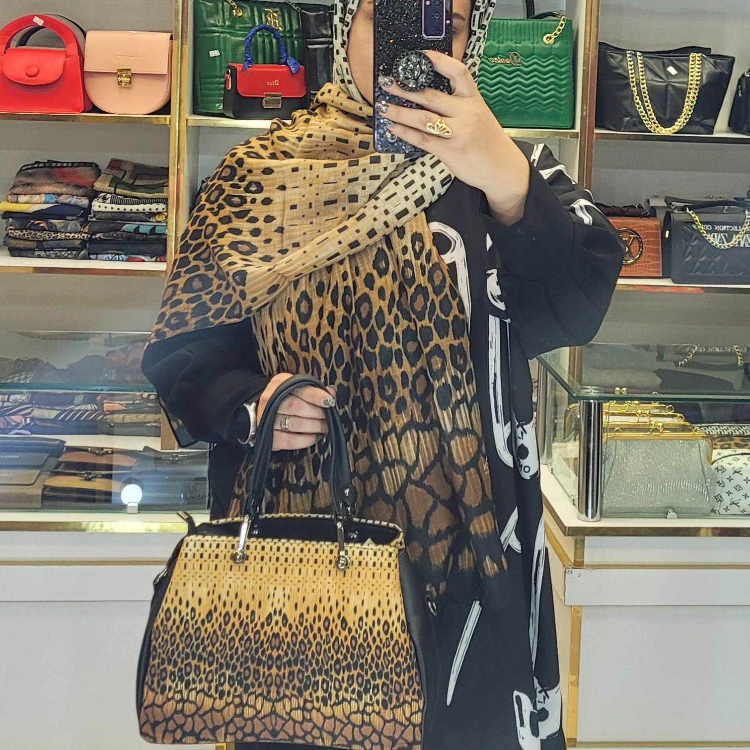 ست کیف و شال7006