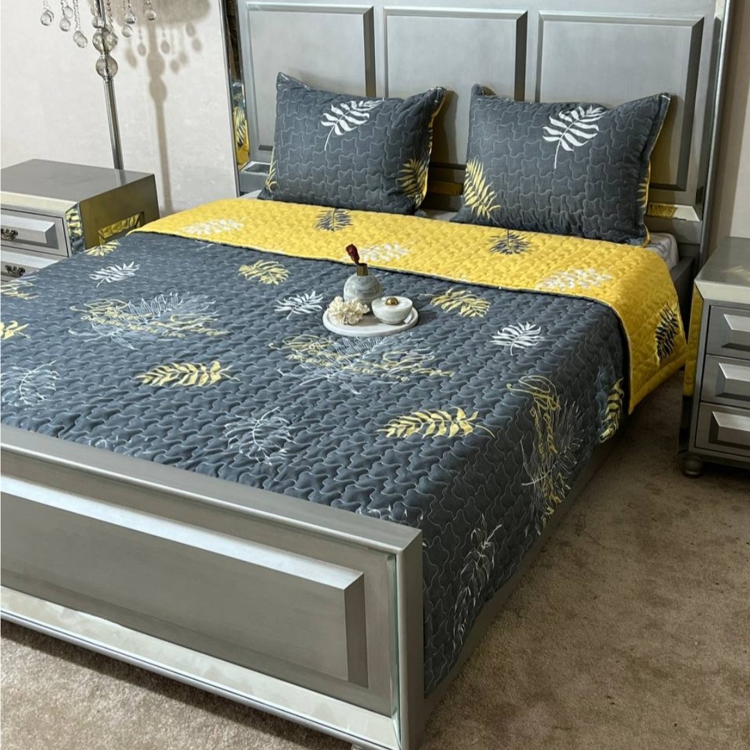 روتختی 2نفره سه تکه دورو(ضمانت پرز و رنگ )