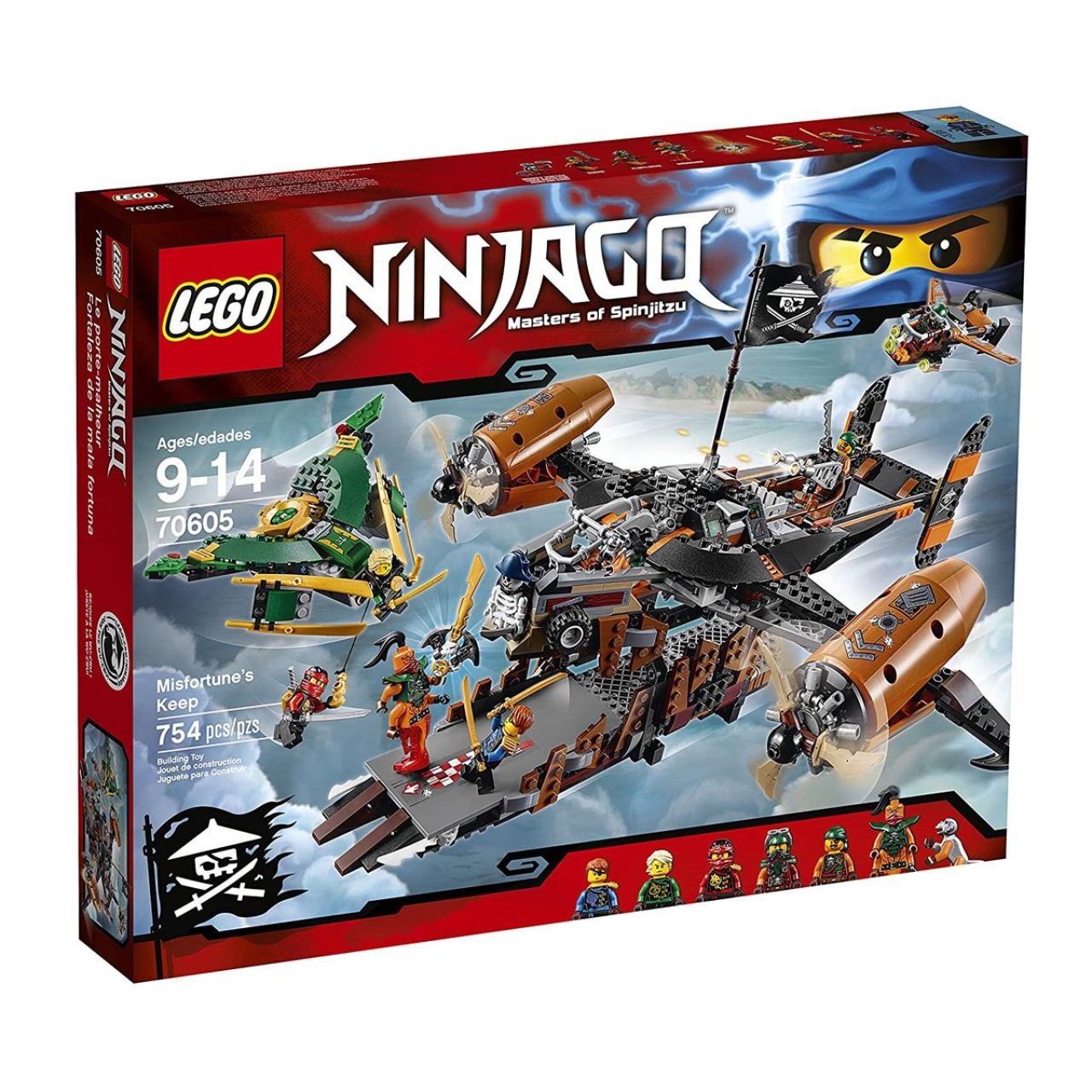 لگو سری Ninjago مدل Pirates کد 70605