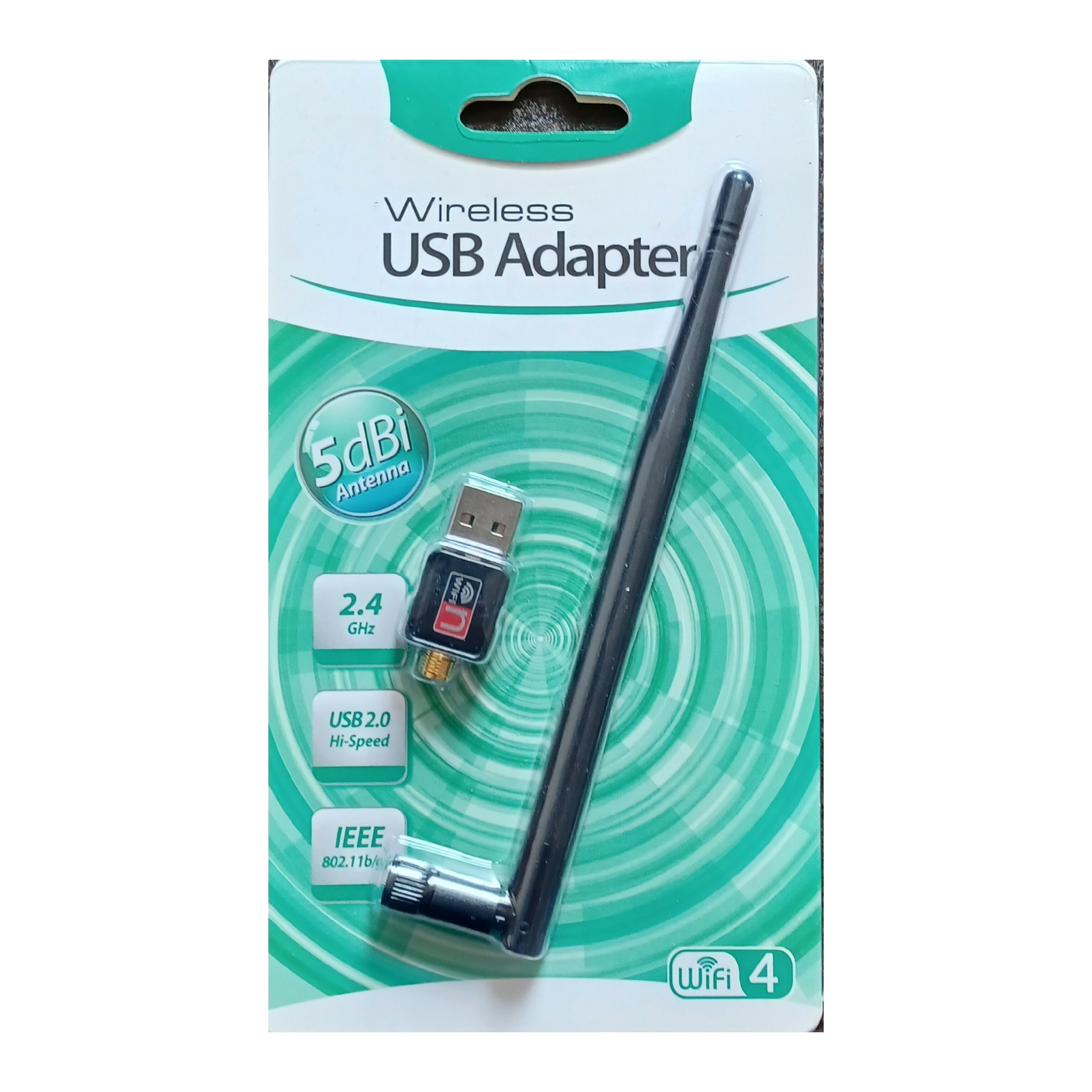 دانگل وای فای آنتن دار مدل 5dbi کیفیت عالی - دانگل wifi usb