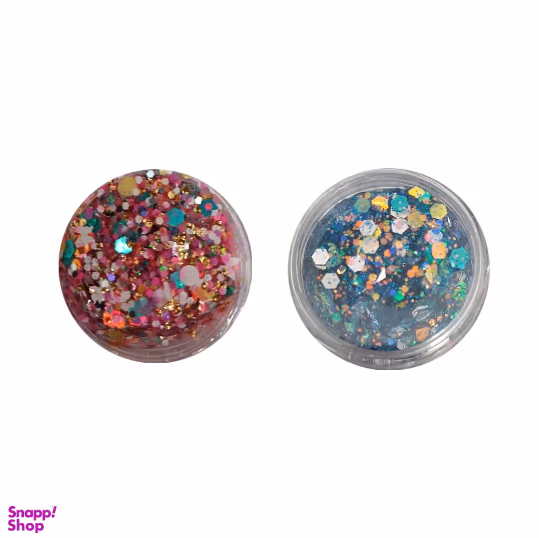 گلیتر پری دریایی مدل دانه درشت کد Eu_001 بسته 2 عددی