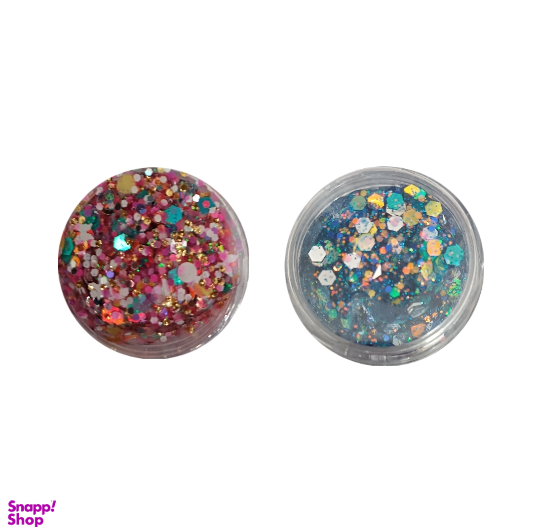 گلیتر پری دریایی مدل دانه درشت کد Eu_001 بسته 2 عددی