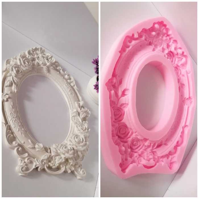 قالب سیلیکونی قاب آینه هفتسین 