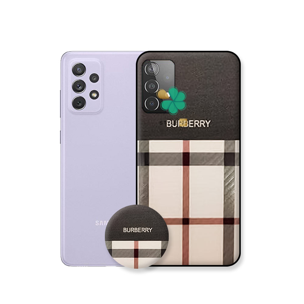 قاب گوشی سامسونگ Samsung A72 طرح Burberry