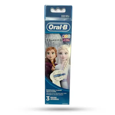 یدک مسواک برقی کودک اورال بی مدل Frozen بسته 3 عددی