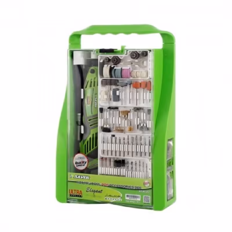 فرز انگشتی  و مینیاتوری 257 پارچه سیلور مدل GT-RT257