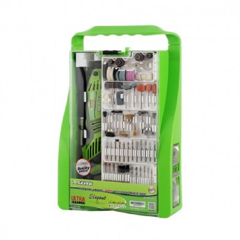 فرز انگشتی  و مینیاتوری 257 پارچه سیلور مدل GT-RT257