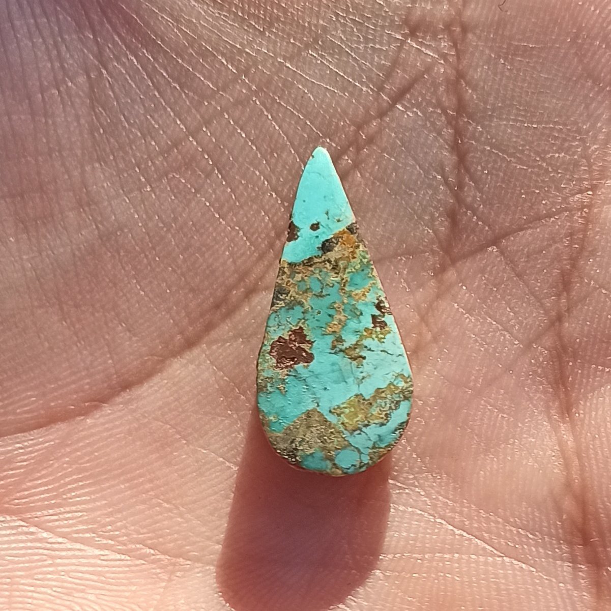 سنگ فیروزه اصل نیشابوری طبیعی سایز بزرگ زیبا.....