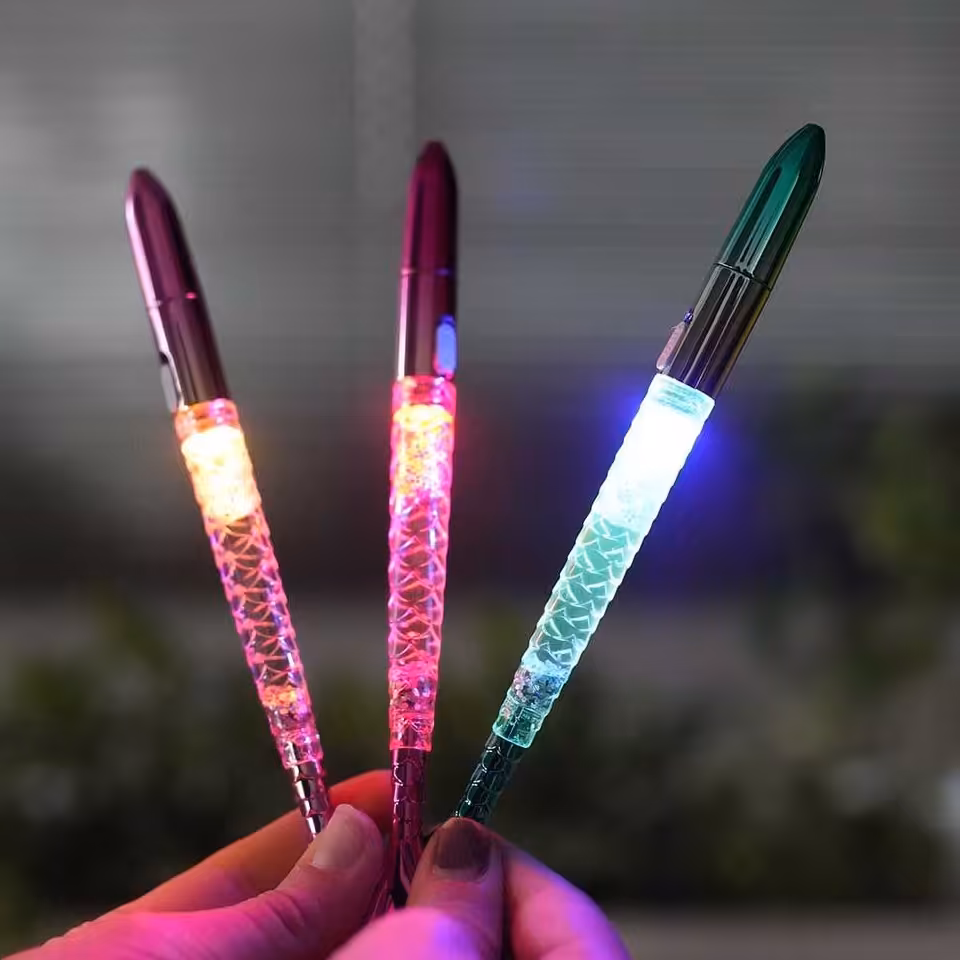 روان نویس چراغدار جذاب مدل ماهی آکواریومی