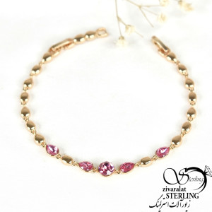 دستبند برند ژوپینگ نگین سوارسکی کد7718