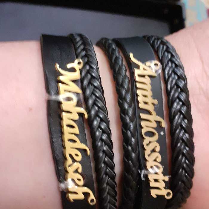 ست دستبند  چرم دوستی برای خود وعشقتون   کد 6545