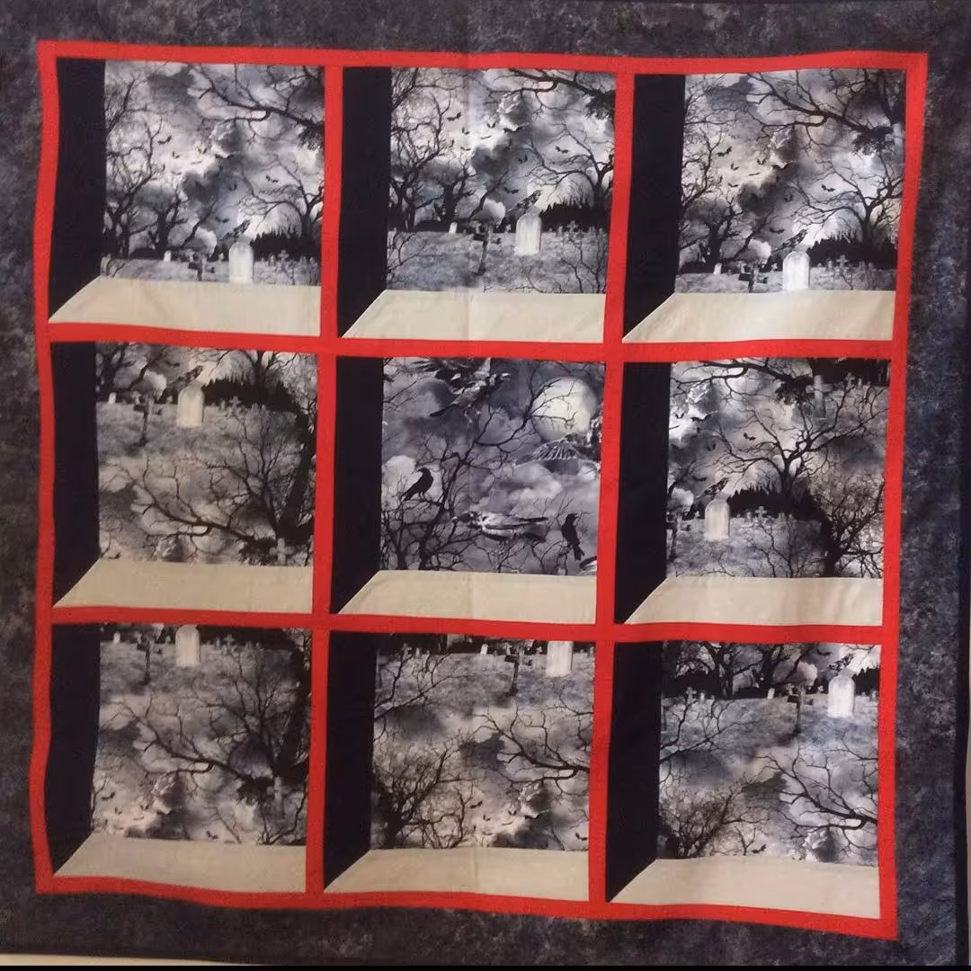 تابلو  سه بعدی  چهل تکه دوزی