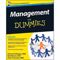 کتاب زبان اصلی Management For Dummies اثر Richard Pettinger