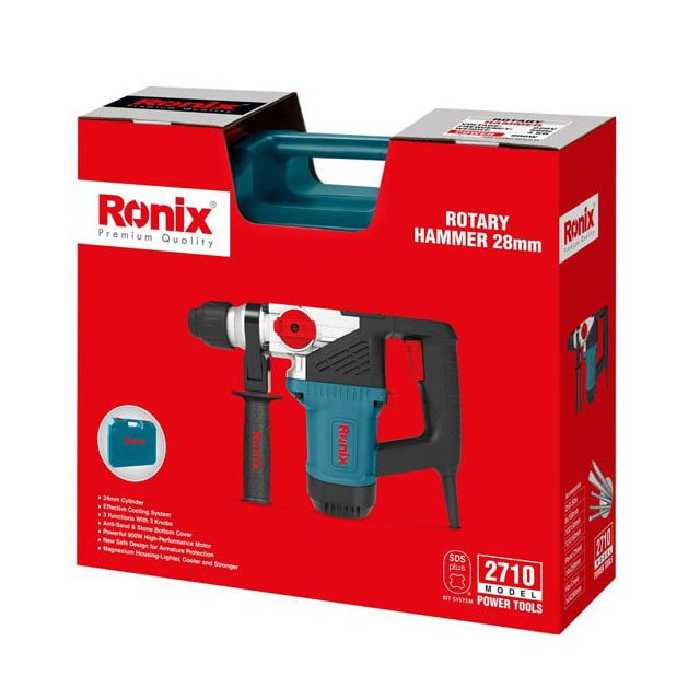 بتن کن 28 میلیمتری رونیکس 900 وات 4 کیلویی 2710