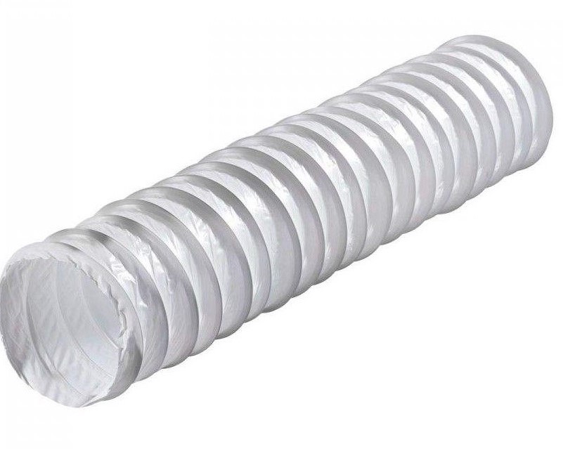 لوله هود سایز 10 پلاستیکی سفید رنگ 6 متری