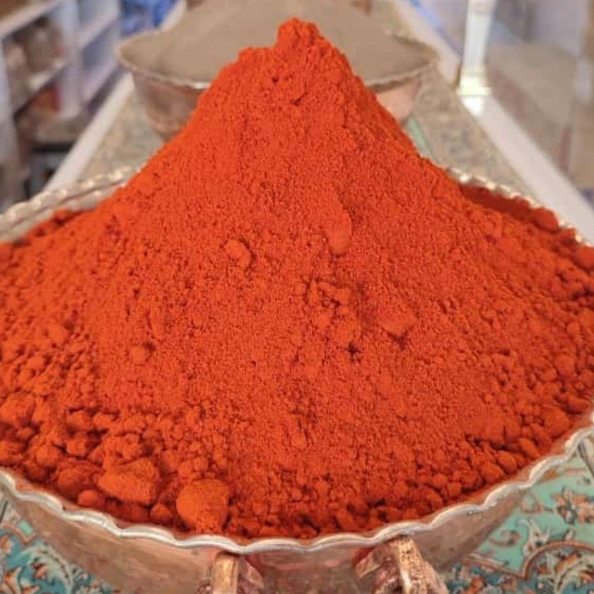 پودر فلفل قرمز چیلی هندی تند و آتشین(100گرم)