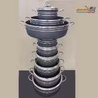 سرویس قابلمه تفلون اسبیکو 16 پارچه