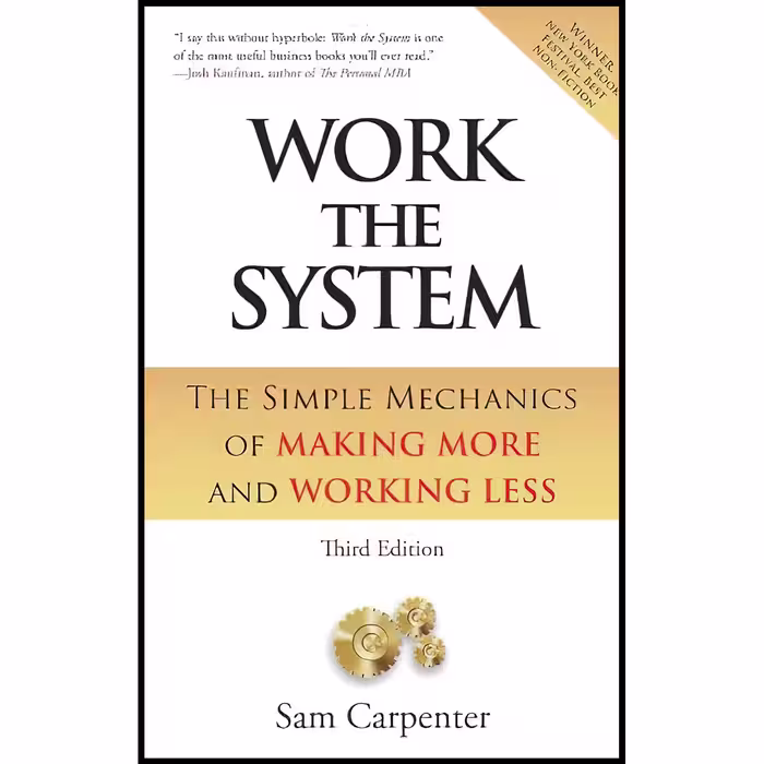 کتاب زبان اصلی Work the System اثر Sam Carpenter