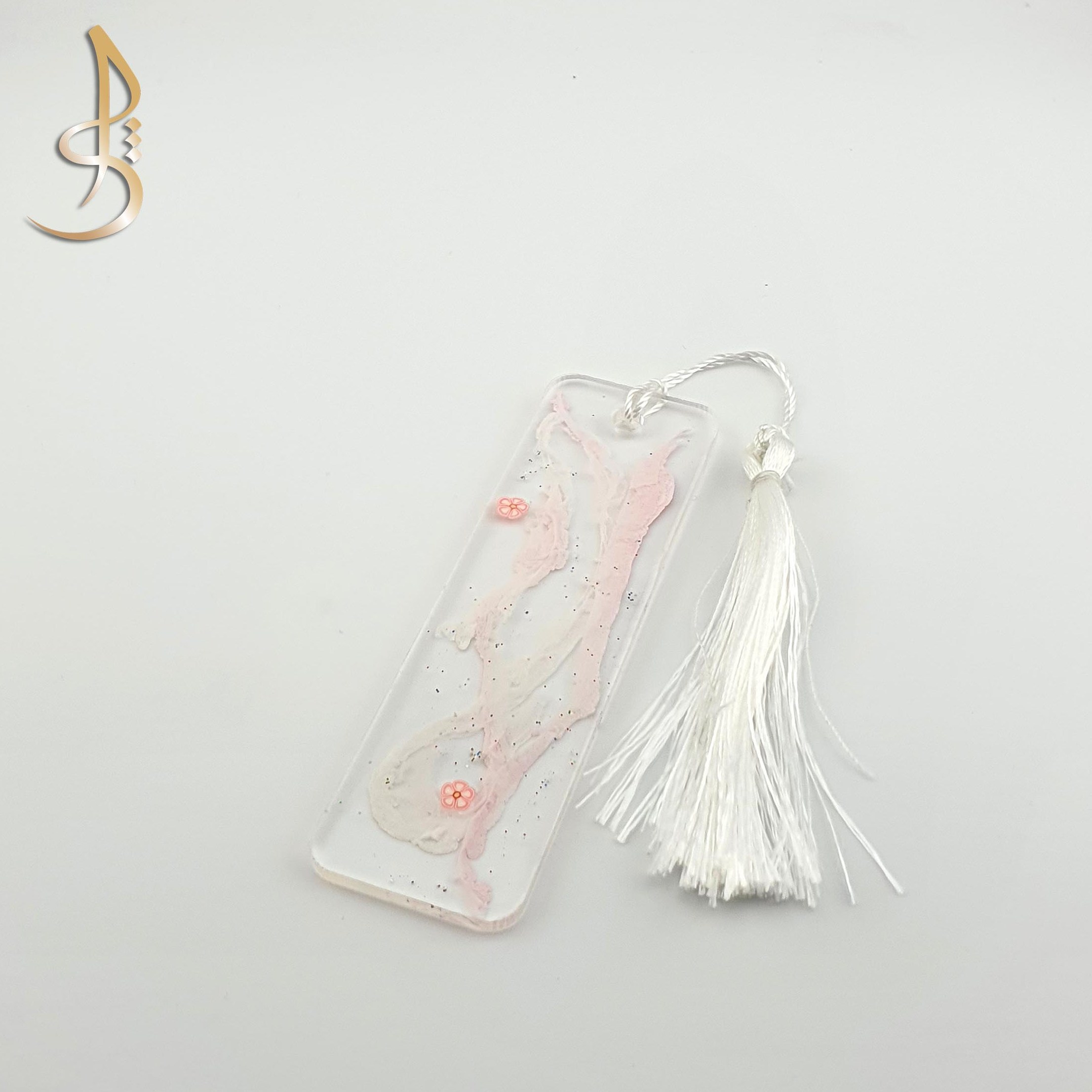 بوکمارک (نشانگر کتاب) رزینی 10 در 3 اتصال دایره فیمو گل کد 020