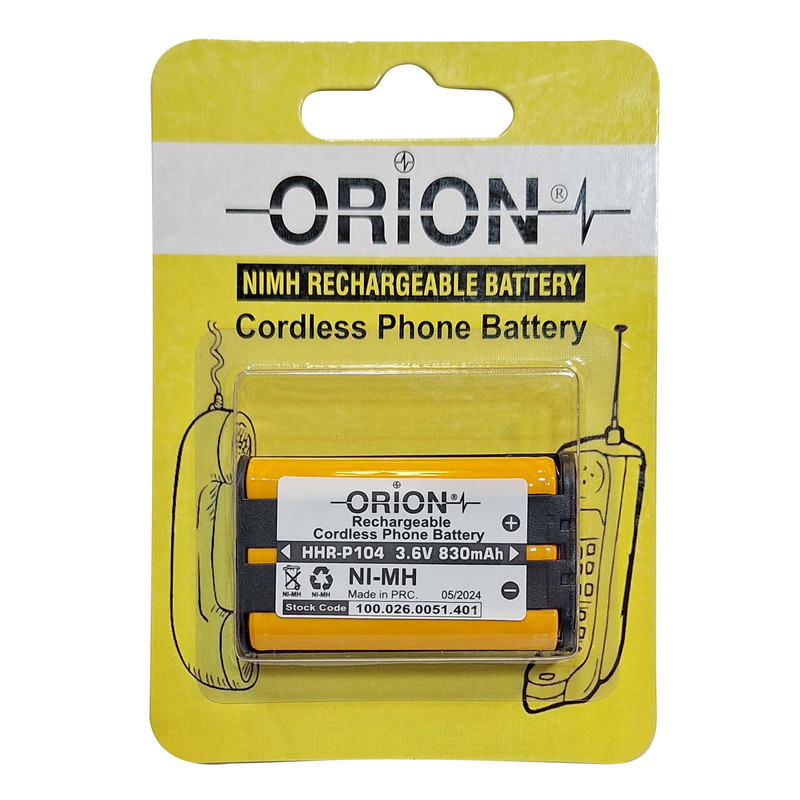 باتری تلفن اوریون مدل P104-NEWPACK