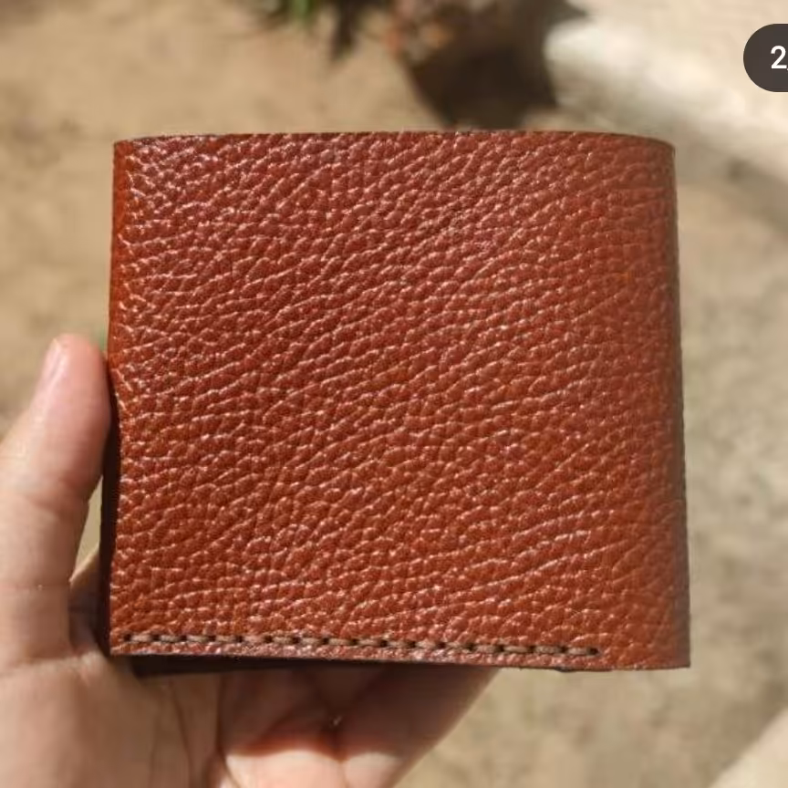 کیف پول چرم  دست دوز