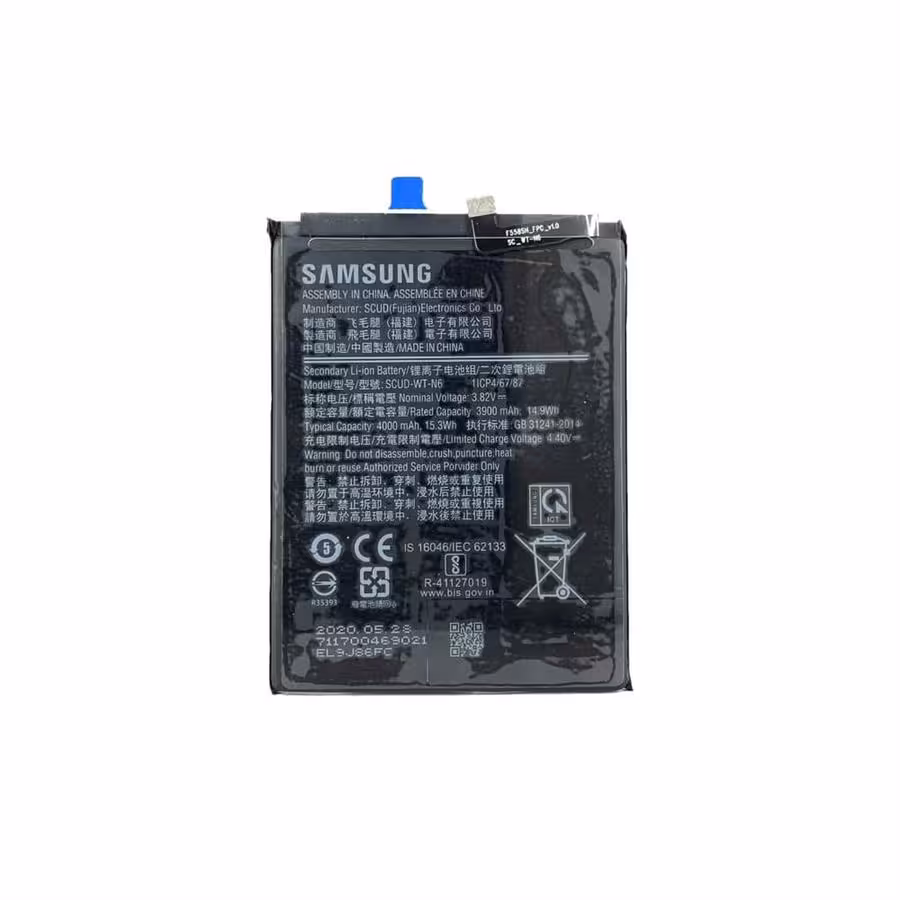 باتری موبایل ظرفیت 3900 میلی آمپر ساعت مناسب Samsung Galaxy A121