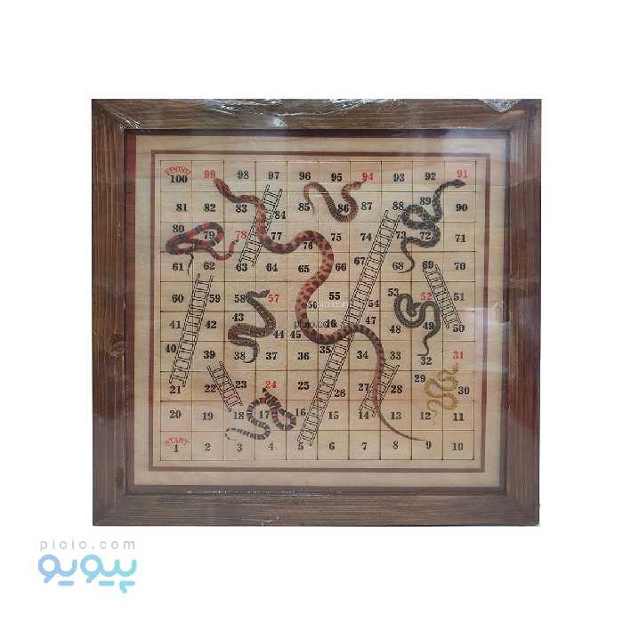 منچ و مارپله چوبی لاکچری