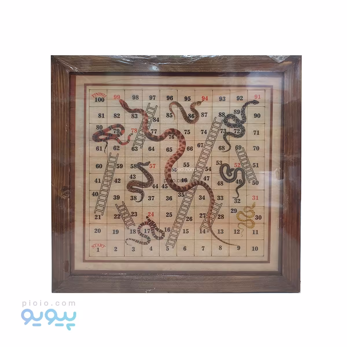 منچ و مارپله چوبی لاکچری