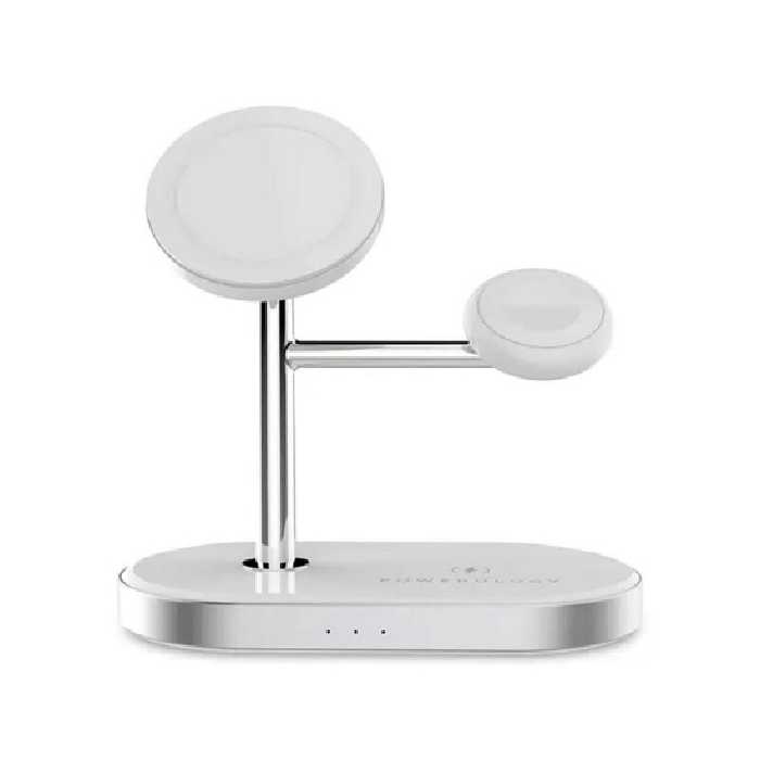 استند و شارژر وایرلس 3 کاره پاورولوژی مدل P31MFCHWH