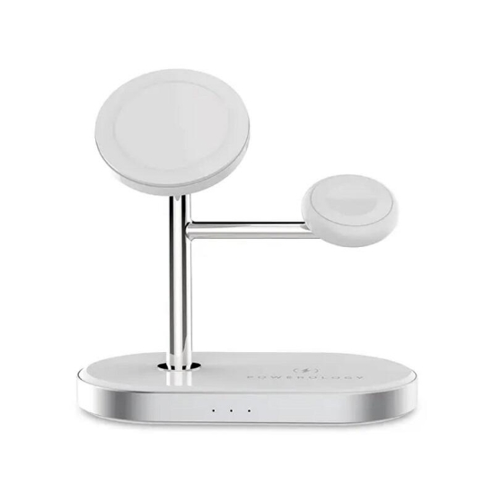 استند و شارژر وایرلس 3 کاره پاورولوژی مدل P31MFCHWH