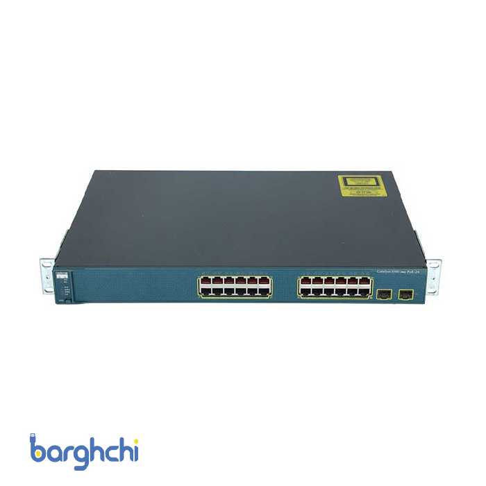 سوئیچ 24 پورت سیسکو مدل WS-C3560-24PS-S