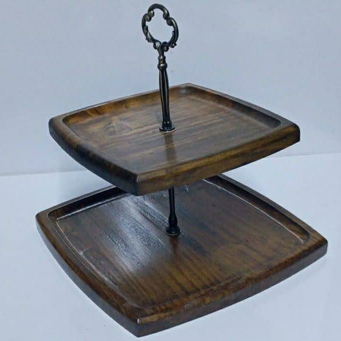 لوازم چوبی تزیینی و پذیرایی در طرح ها  و اندازه های مختلف