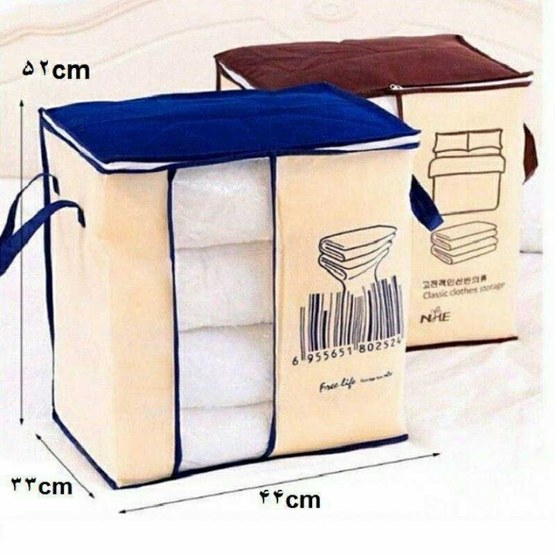 باکس لباس وپتو هولوگرامی درجه یک سایز بزرگ جنس بسیار عالی وضخیم