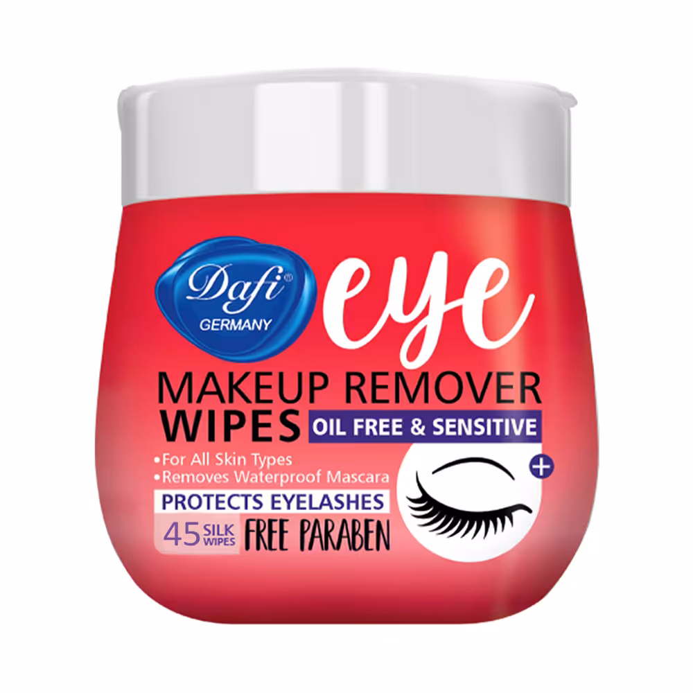 دافی دستمال مرطوب پاک کننده آرایش دور چشم چهل و پنج عددی