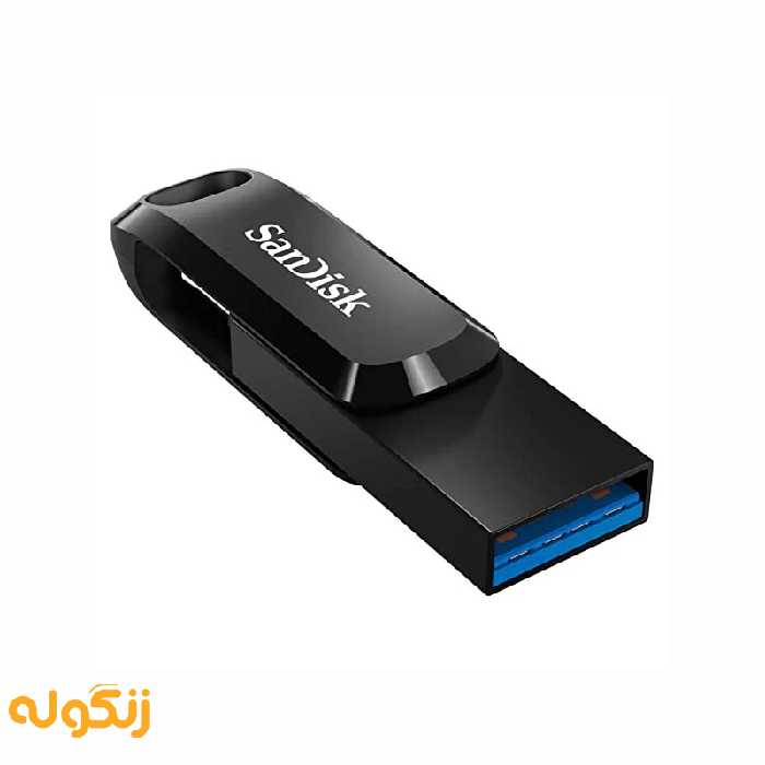 فلش مموری سن دیسک مدل Ultra Dual Drive Go USB Type-C با ظرفیت 64 گیگابایت - زنگوله